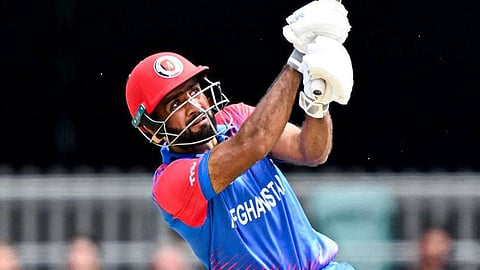 afghanistan player usman ghani 45 runs in one over
