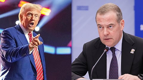 Trump Medvedev