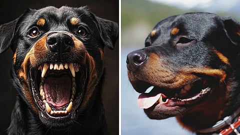 7 வயது சிறுமியை கடித்த ராட்விலர் நாய்