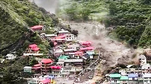 உத்தராகண்ட் மேகவெடிப்பு