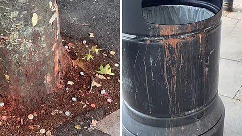 paan stains on the streets of london spark backlash indians doing their thing