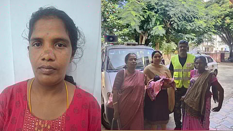 குழந்தை விற்பனை செய்த பெண்