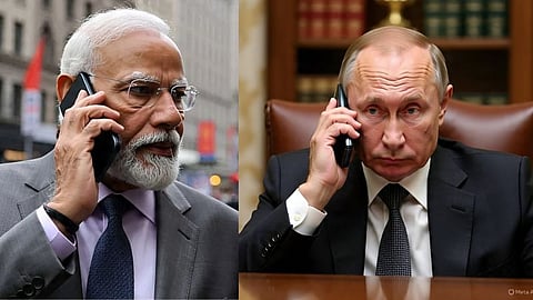 PM Modi Urges Peace in Ukraine During Call With Putin