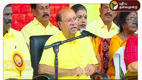 பாமக நிறுவனர் ராமதாஸ்