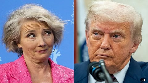 British actress emma thompson says donald trump called