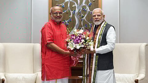 பாஜக துணை குடியரசுத் தலைவர் வேட்பாளராக சி.பி.ராதாகிருஷ்ணன் தேர்வு