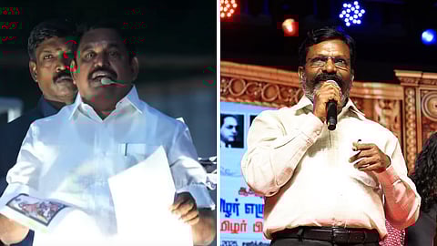 எடப்பாடி பழனிசாமி - திருமாவளவன்