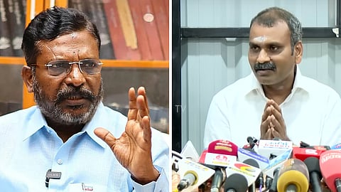 திருமாவளவன் - எல்.முருகன்