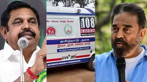 aidmk chief eps ambulance controversy speech and threat