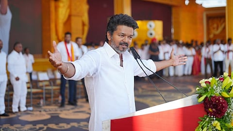 தமிழக வெற்றிக் கழகத்தலைவர் விஜய்