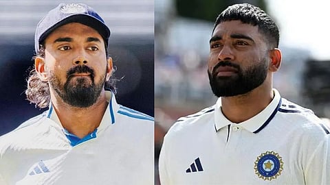 BCCI wrote letter on kl rahul and mohammed siraj joints in duleep trophy