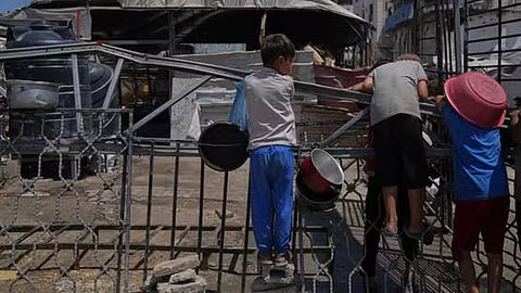 UN declared a famine in Gaza City now and bad situation