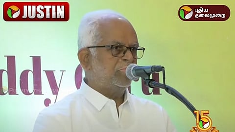 இந்தியா கூட்டணியின் குடியரசுத் துணைத் தலைவர் வேட்பாளர் சுதர்சன்ரெட்டி