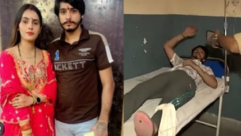 Noida dowry killing accused tries to escape police custody shot in the leg