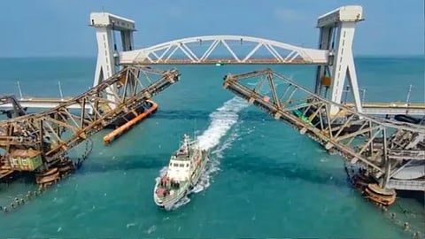 Pamban bridge