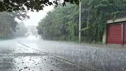 new low pressure area formed