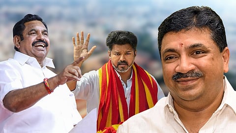 எடப்பாடி பழனிசாமி, விஜய், பிடிஆர் பழனிவேல் தியாகராஜன்