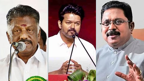 ஓபிஎஸ் - தவெக தலைவர் விஜய் - டிடிவி தினகரன்