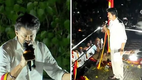 தவெக தலைவர் விஜய்