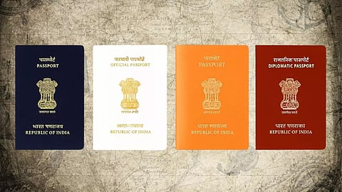 Why Indian passports have 4 colours