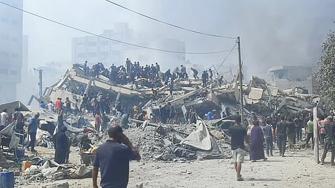 israel attacks on war devastated Gaza