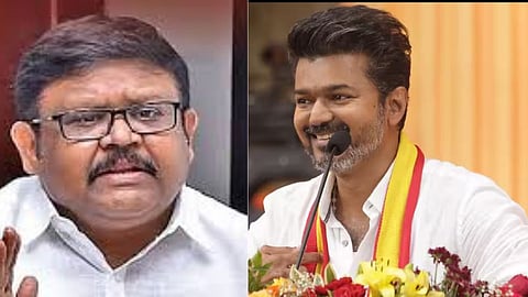 aidmk former minister vaigaichelvan criticised tvk vijay