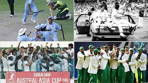 இந்தியா - பாகிஸ்தான் இறுதிப்போட்டி மோதல்கள்