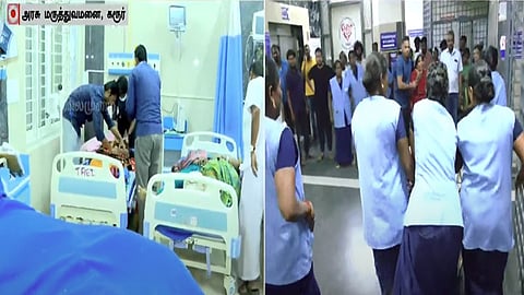 party leaders, actors condolences on karur tvk campaign stampede killed issue