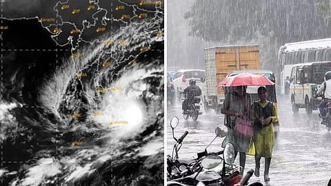 வங்கக்கடலில் காற்றழுத்த
தாழ்வு பகுதி