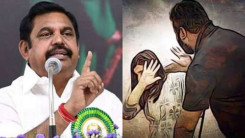 பாலியல் வன்கொடுமை குறித்து எடப்பாடி பழனிசாமி எக்ஸ் பதிவு