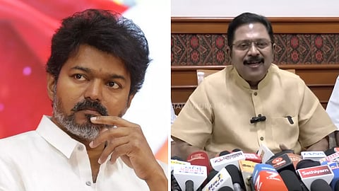 விஜய் - டிடிவி தினகரன்