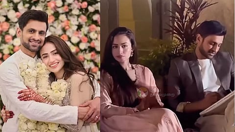 divorce rumours looming around pakistan cricketer shoaib malik and sana javed