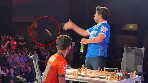 குகேஷின் ராஜாவை தூக்கி எறிந்த அமெரிக்க வீரர் ஹிஹாரு