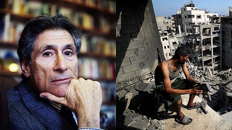 kerala writer says on israel palestine war issue