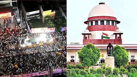 supreme court orders into Karur stampede