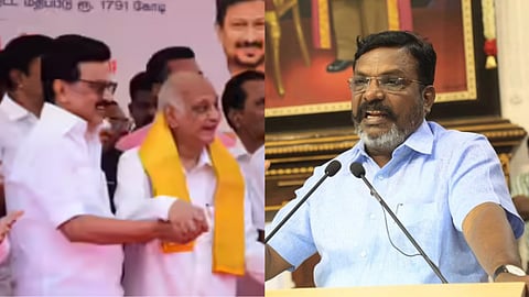 Thirumavalavan's comments on the GD Naidu flyover controversy