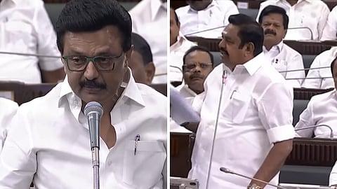 முதல்வர் ஸ்டாலின் - எடப்பாடி பழனிசாமி