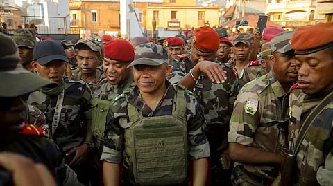 madagascar as military ruler set to be sworn in as president