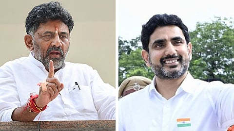 டி கே சிவக்குமார், நர லோகேஷ்