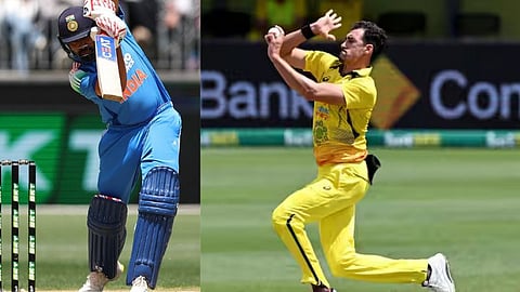 australia player mitchell starc bowled 176.5 Kmph Delivery vs india