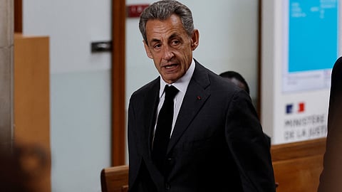 Former French president Nicolas Sarkozy starts five year jail term