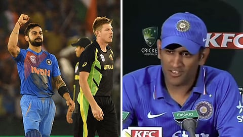 விராட் கோலி - தோனி