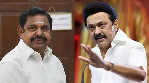 முதல்வர் ஸ்டாலின், அதிமுக பொதுச்செயலாளர் எடப்பாடி பழனிசாமி