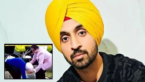 singer Diljit Dosanjh gets khalistani threat over touching amitabh bachchans feet