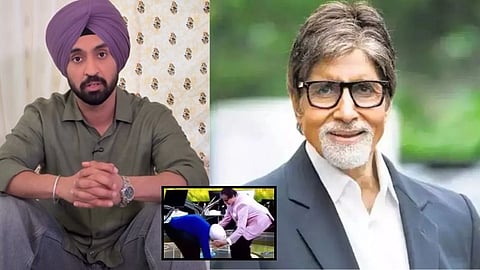 aftrer meeting punjab singer Diljit Dosanjh Amitabh gets security threats