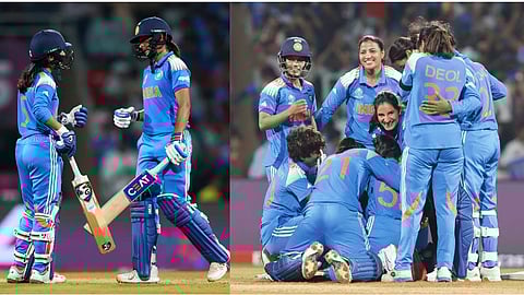 womens WC semi final india won updates vs australia