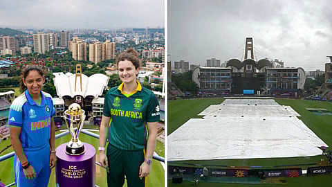 மகளிர் உலகக்கோப்பை இறுதிப்போட்டி மழையால் பாதிப்பு