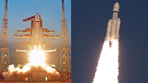 isros satellite weighing 4410 kg launched by lvm 3 rocket