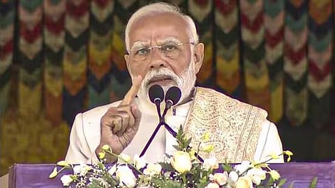 pm modi speech on conspirators behind delhi car blast