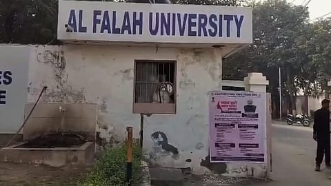 haryana Al Falah university hostel where doctors plotted terror